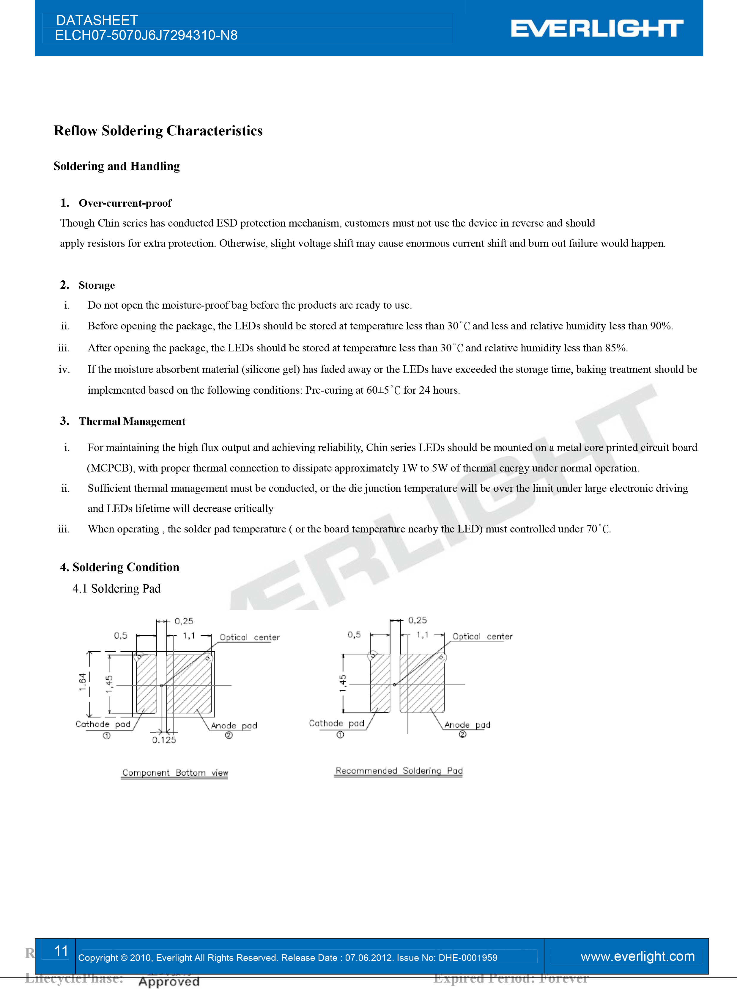 亿光2016闪光灯珠ELCH07-5070J6J7294310-N8规格书PDF