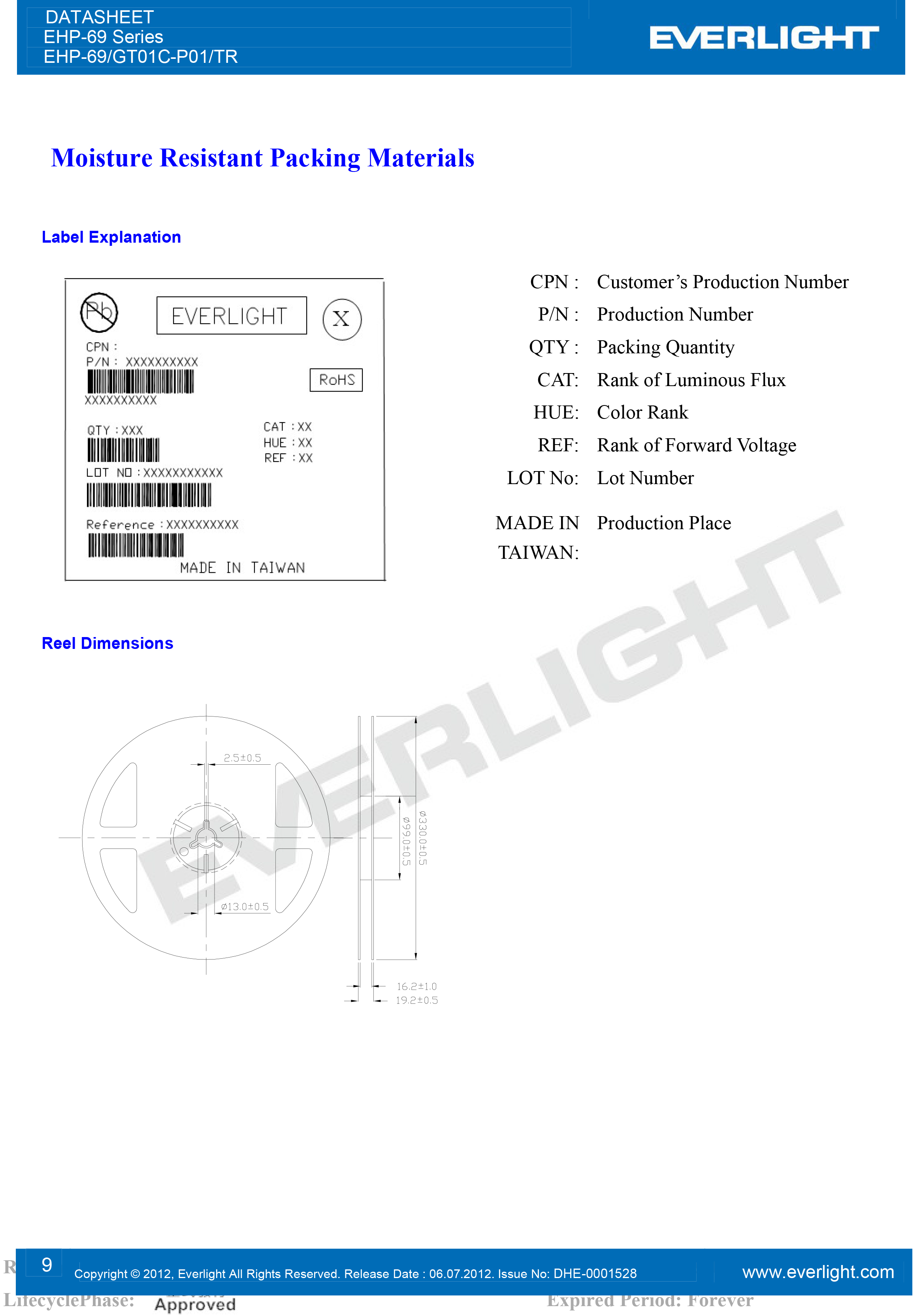 亿光3333闪光灯珠EHP-69-GT01C-P01-TR规格书PDF